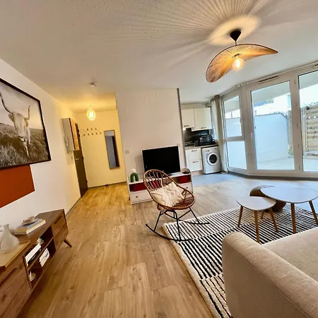 Ile Verte, Calme, Terrasse Et Parking Prive Апартаменти Гренобль