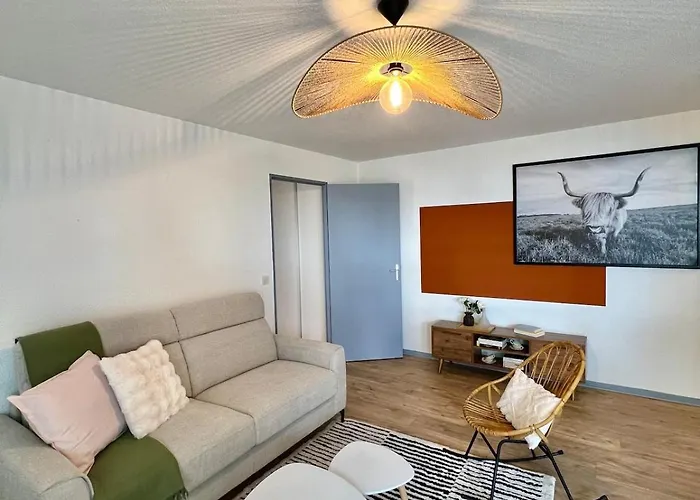 Ile Verte, Calme, Terrasse Et Parking Prive גרנובל