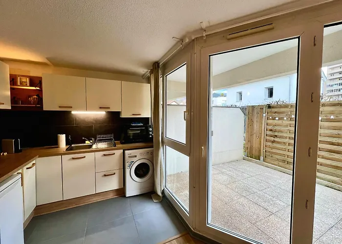 Ile Verte, Calme, Terrasse Et Parking Prive * גרנובל