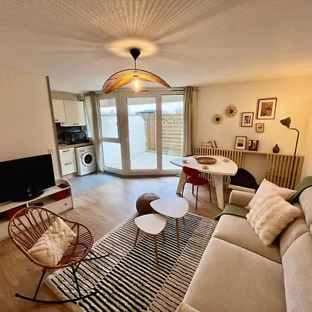 아파트 Ile Verte, Calme, Terrasse Et Parking Prive 그르노블