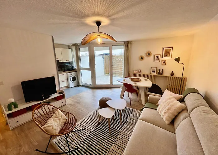 아파트 Ile Verte, Calme, Terrasse Et Parking Prive 그르노블